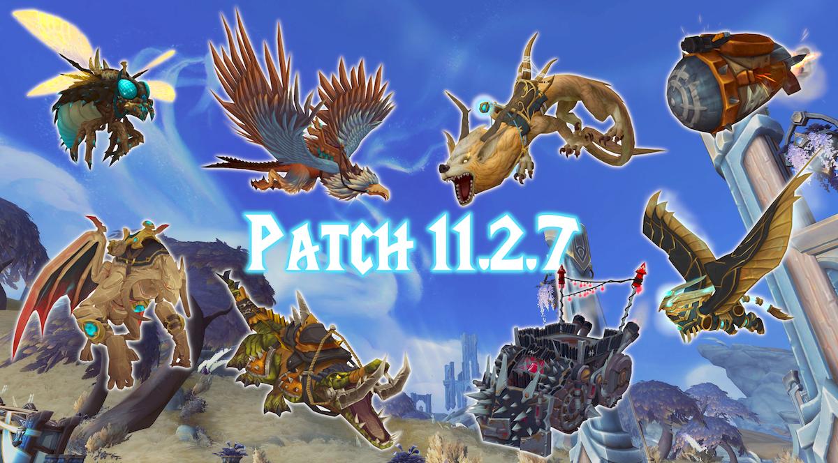 Warcraft Mounts - Patch 11.2.7 logo